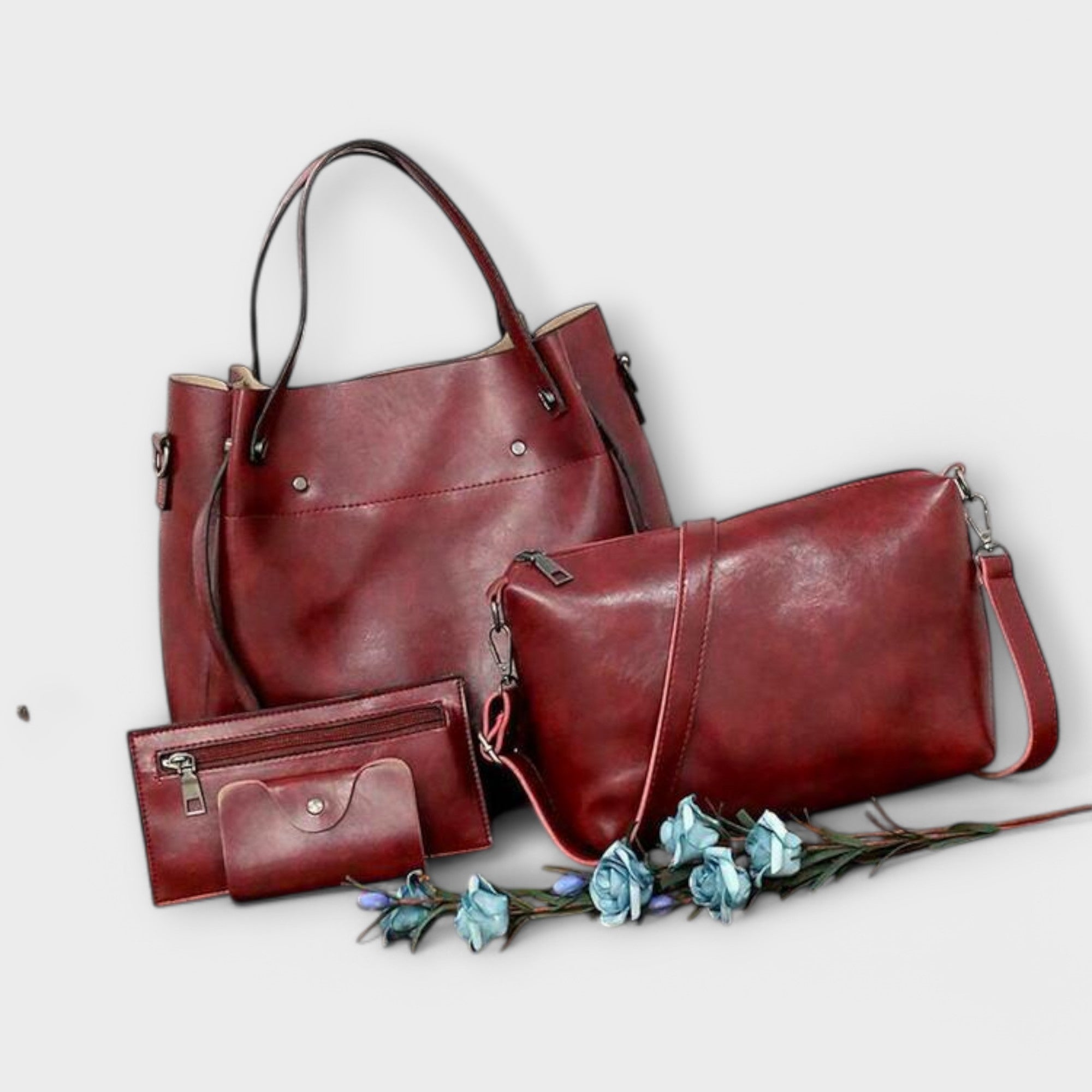 Talia | 4-Piece Vintage Bag Set