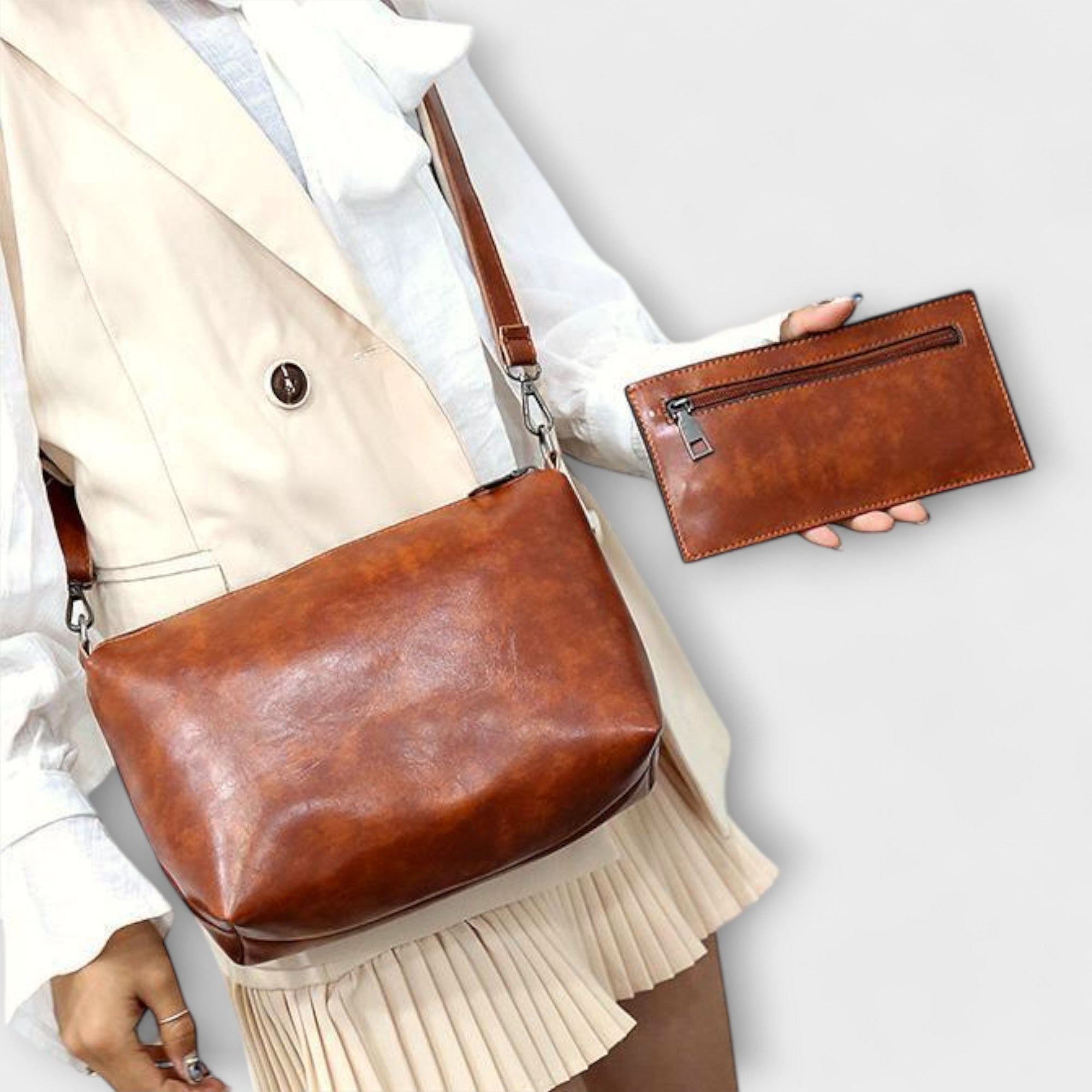 Talia | 4-Piece Vintage Bag Set