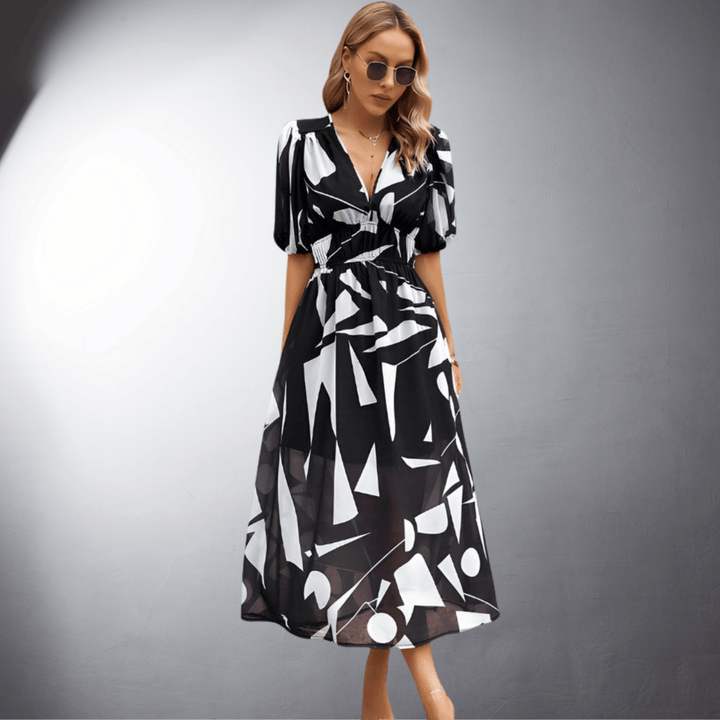 Talia | Printed Dress