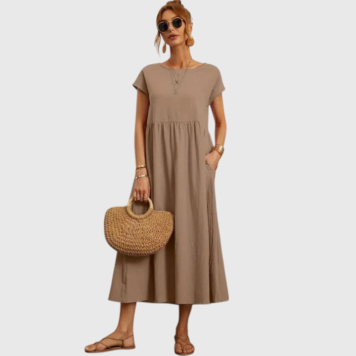 Talia | Comfortable Midi Dress