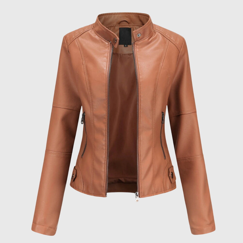 Talia | Stylish Leather Jacket for Women
