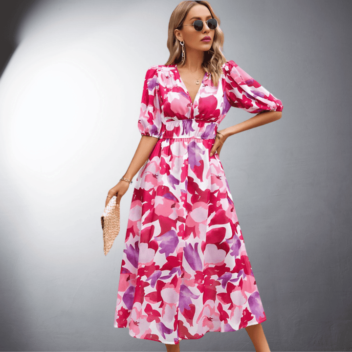 Talia | Printed Dress