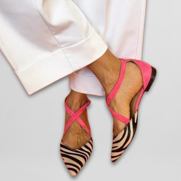 Talia | Ballet Flats with Straps
