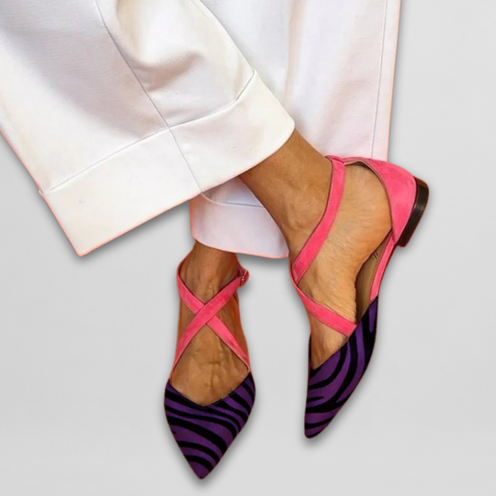 Talia | Ballet Flats with Straps