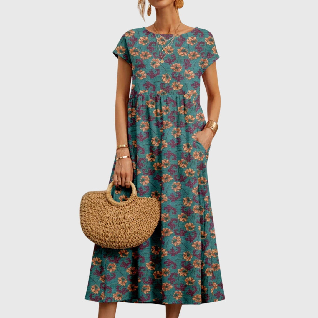 Talia | Chic Floral Dress