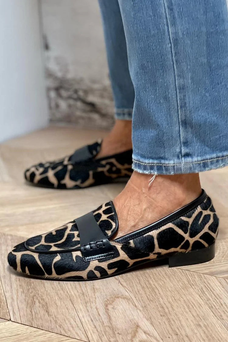 Talia | Unique Loafers on a Low Heel
