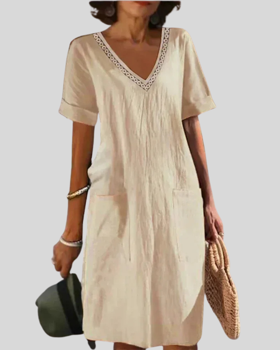 Talia | Breathable Summer Dress With Soft Waist