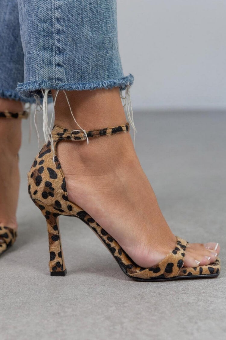 Talia | LEOPARD PRINT HEELS