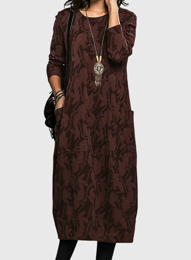 Talia | Casual Round-Neck Dress