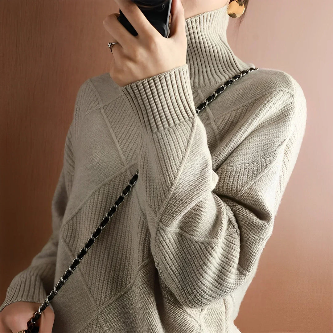 Talia | Chunky Turtleneck Sweater