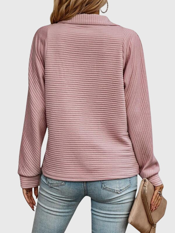Talia | Elegant Sweater with Zipper