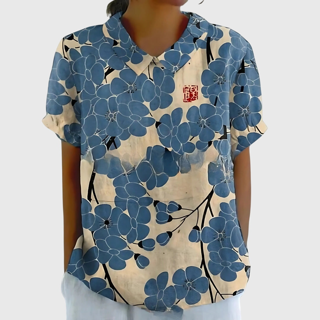 Talia | Floral Blouse
