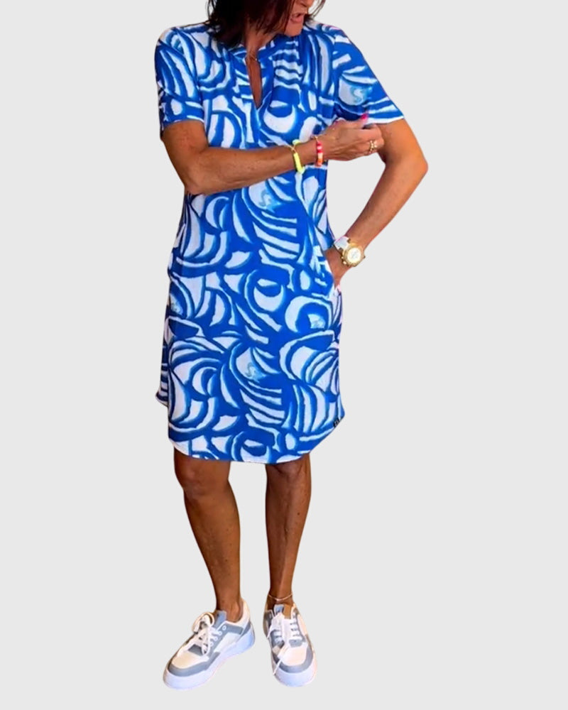 Talia | Flattering Avenue Walk Dress