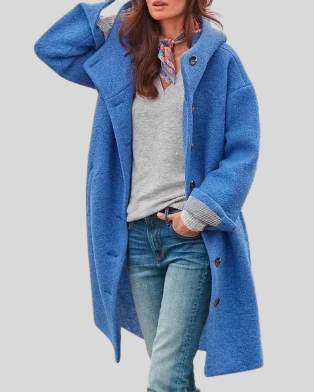 Talia | Mid-Length Stylish Coat for Autumn Days