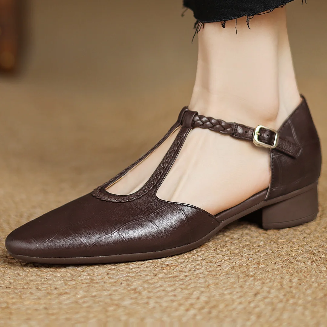 Talia | Kepa Leather Mary Janes