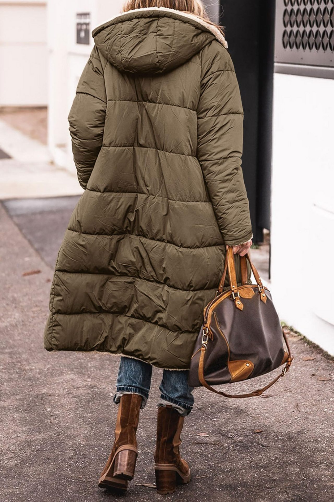 Talia | Luxe Reversible Sherpa Coat