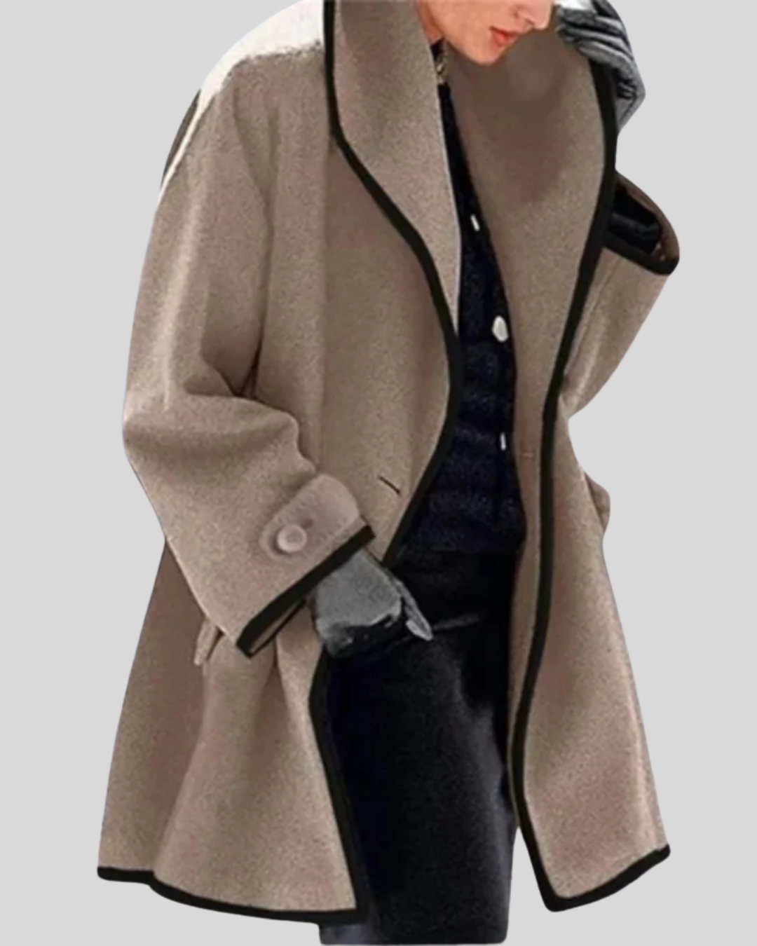 Talia | Windproof Wool Winter Coat