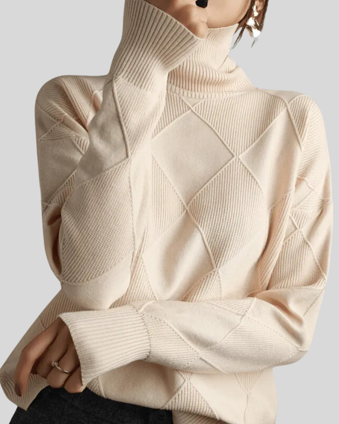 Talia | Luxe Cashmere Turtleneck Sweater