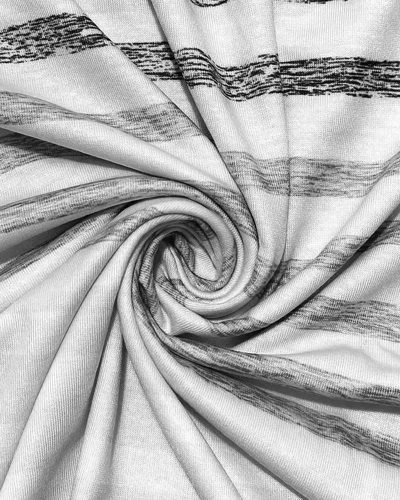 Talia | T-Shirt Round Neck Short Sleeve Striped