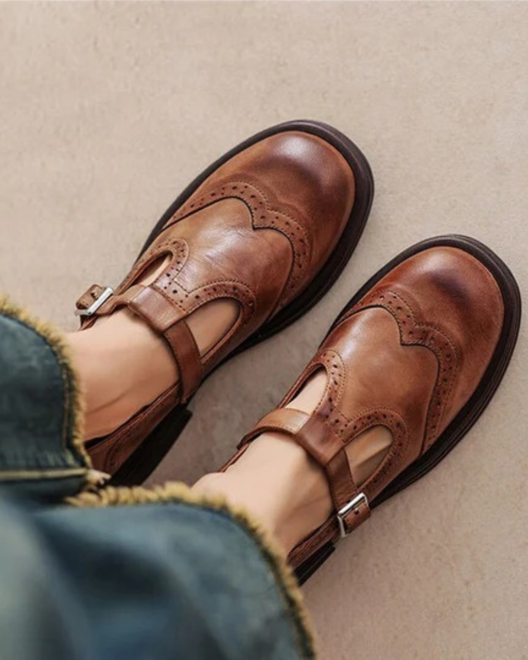 Talia | Versatile Non-Slip Leather Shoe