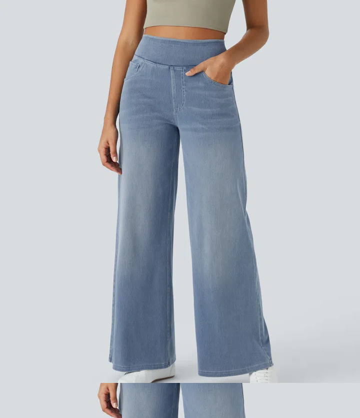 Talia | Relaxed Fit Wide-Leg Jeans