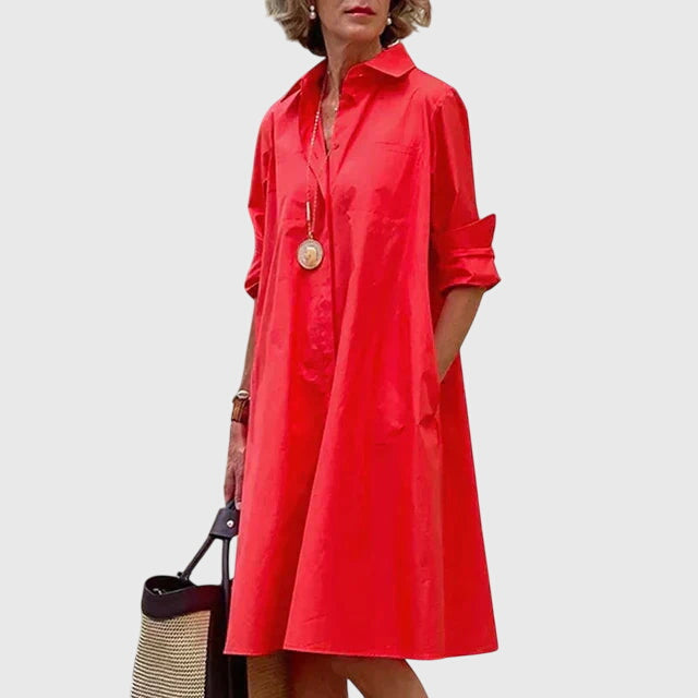 Talia | Elegant Dress With Pockets