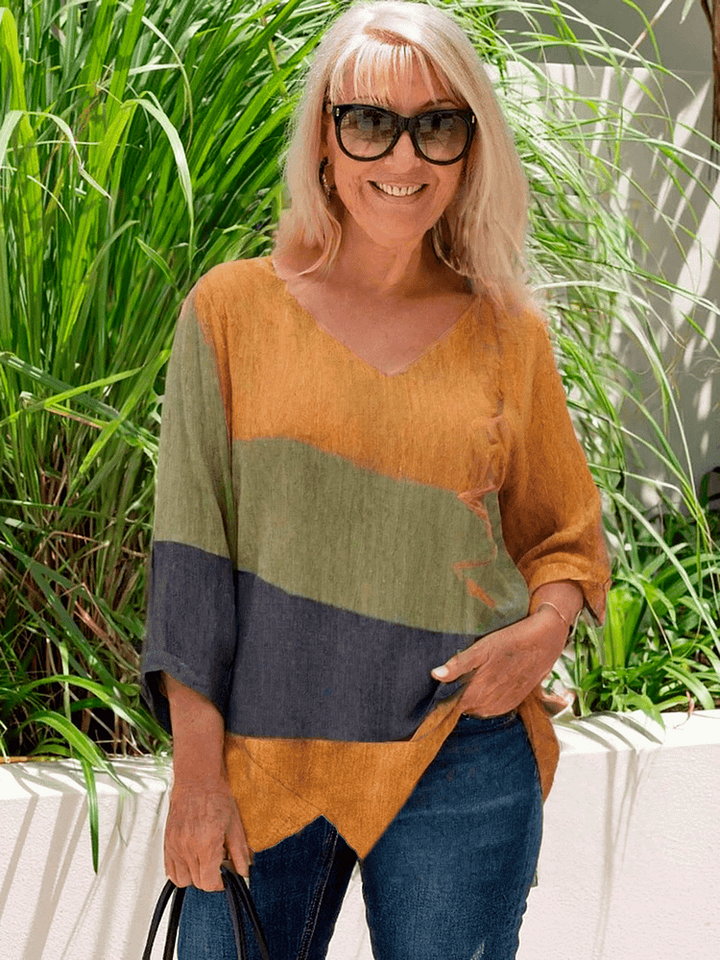 Talia | Emira Long Sleeve Casual Loose Top