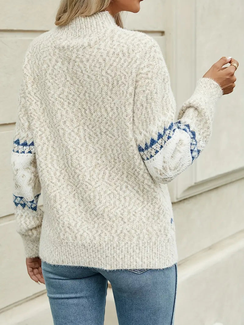 Talia | Icelandic Patterned Sweater