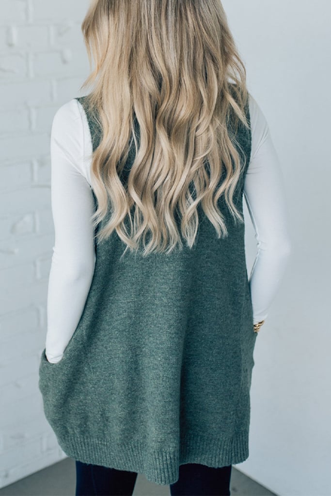 Talia | Cozy Pocket Sweater Vest