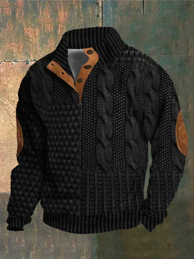 Talia | NOVA PATTERNED COZY KNIT SWEATER FOR MEN