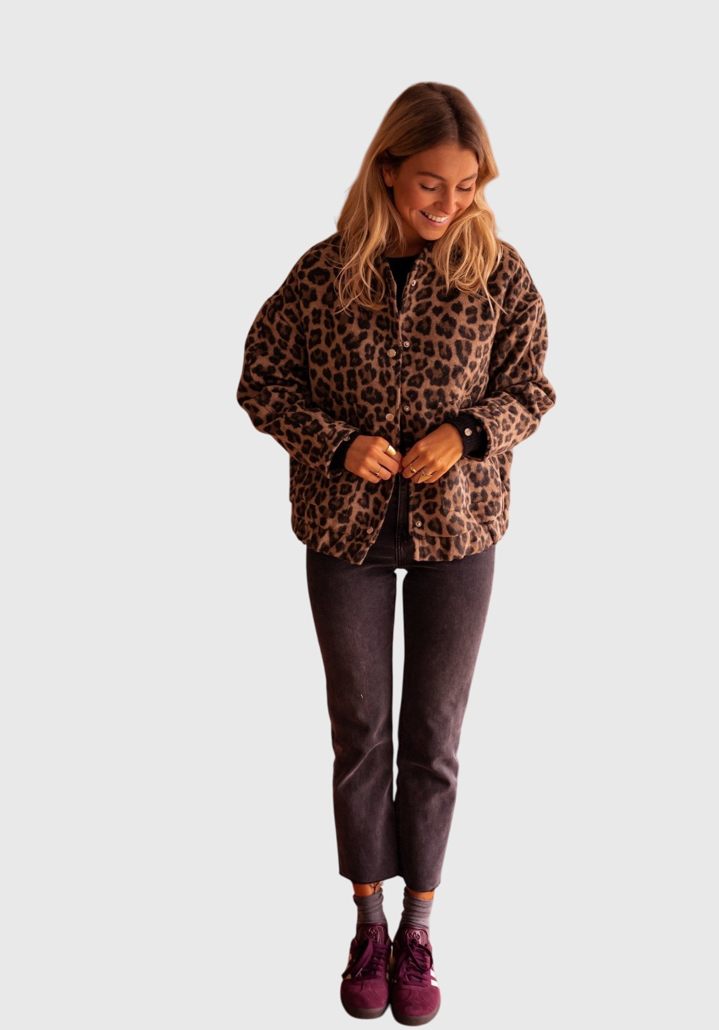 Talia | Stylish Leopard Print Jacket