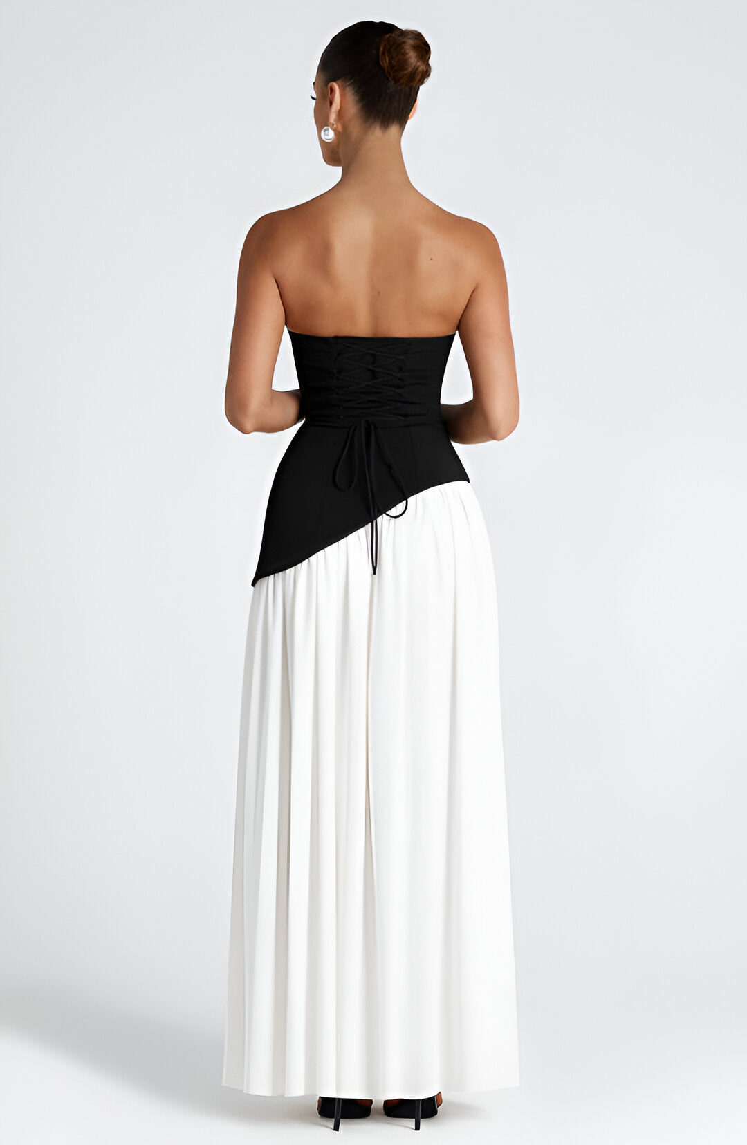 Talia | Radiant Strapless Evening Gown