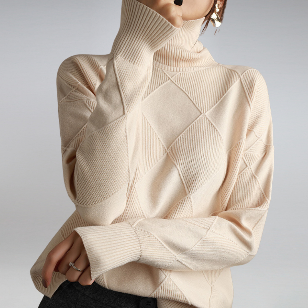 Talia | Luxe Textured Winter Sweater