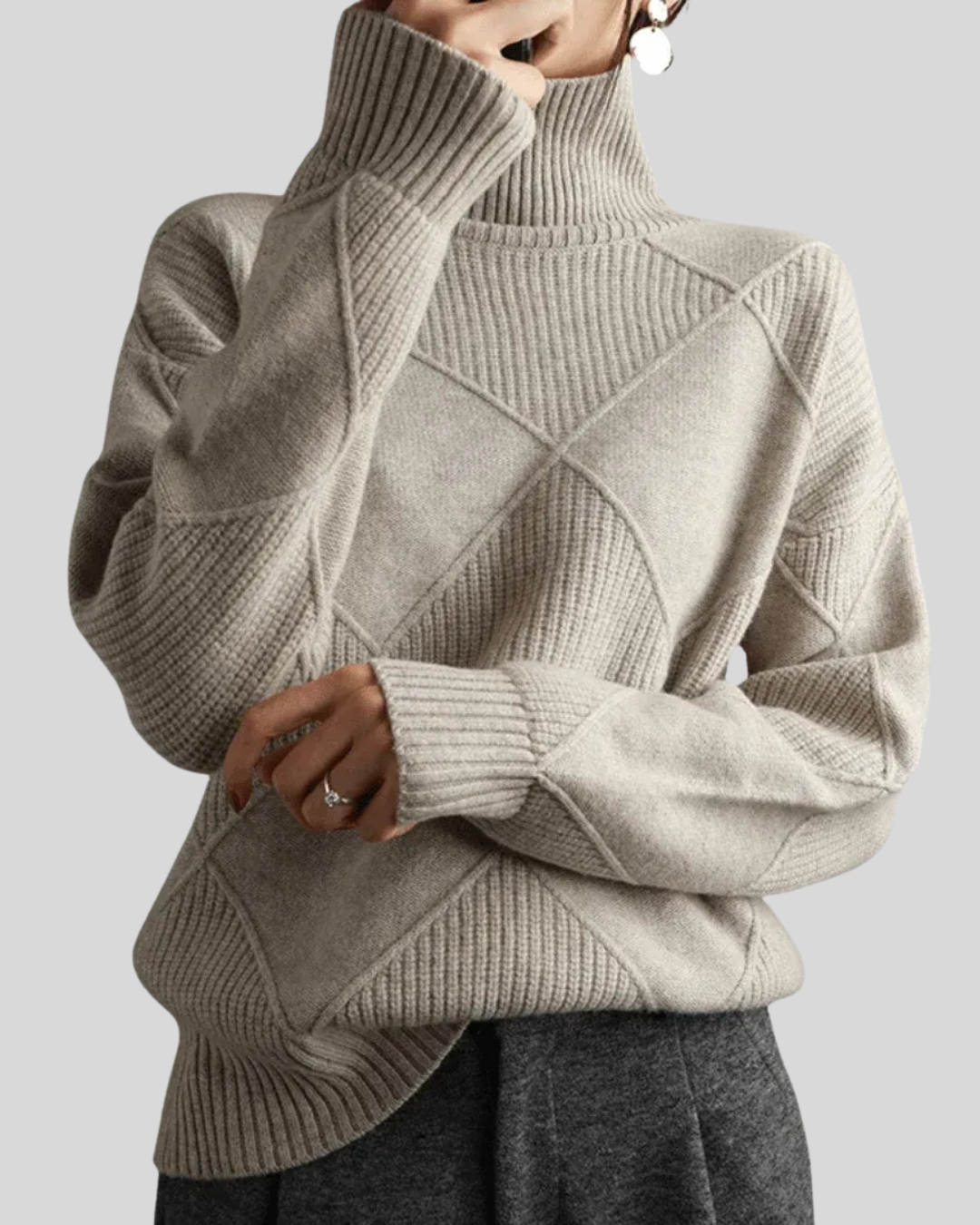 Talia | Luxe Cashmere Turtleneck Sweater