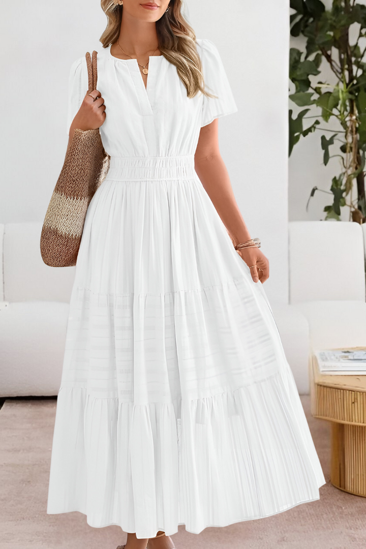 Talia | Breezy Boho Dress with Flowy Charm