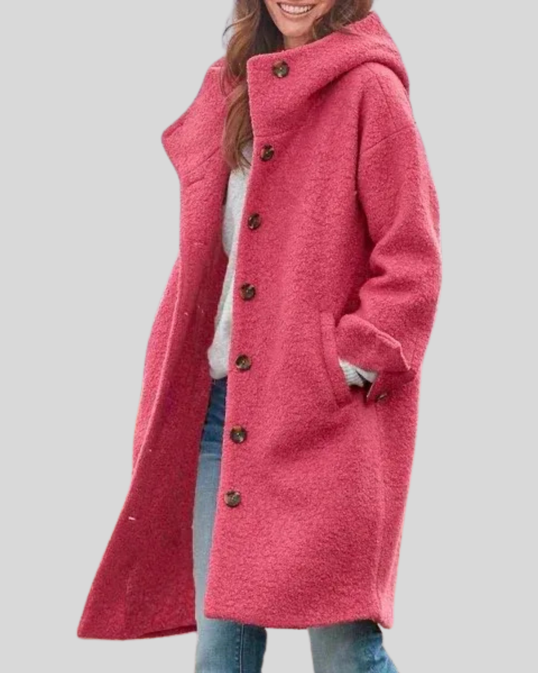 Talia | Mid-Length Stylish Coat for Autumn Days