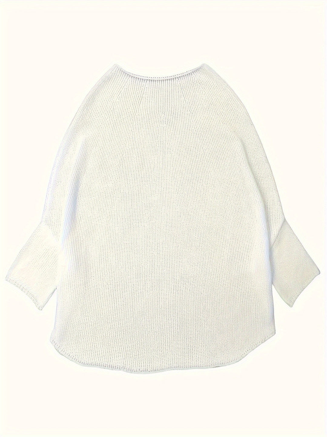 Talia | Elegant Batwing Knit Pullover