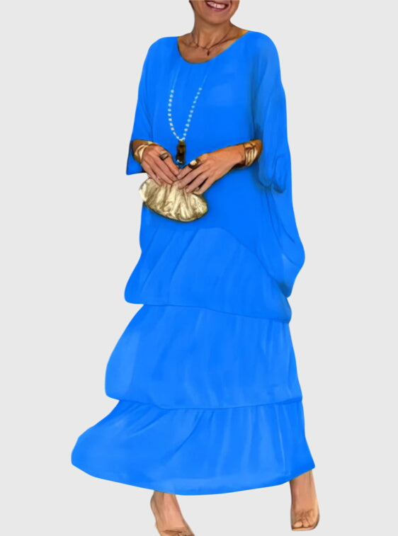 Talia | Long and Flowing Elegant Dress