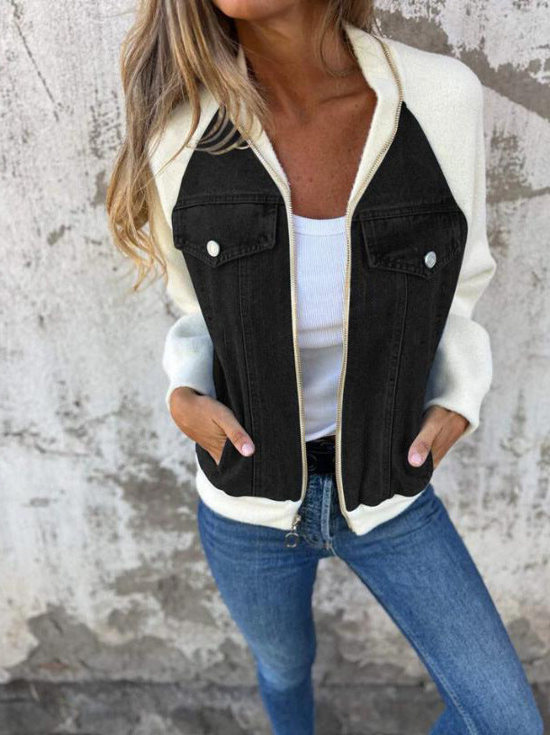 Talia | Lightweight Cotton Zip-Up Jacket