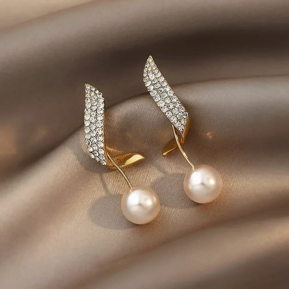 Talia | Pearl Earrings