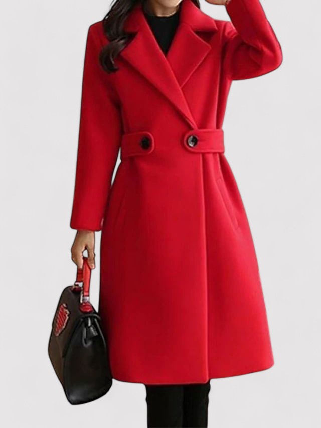 Talia | Belted Winter Wool Coat