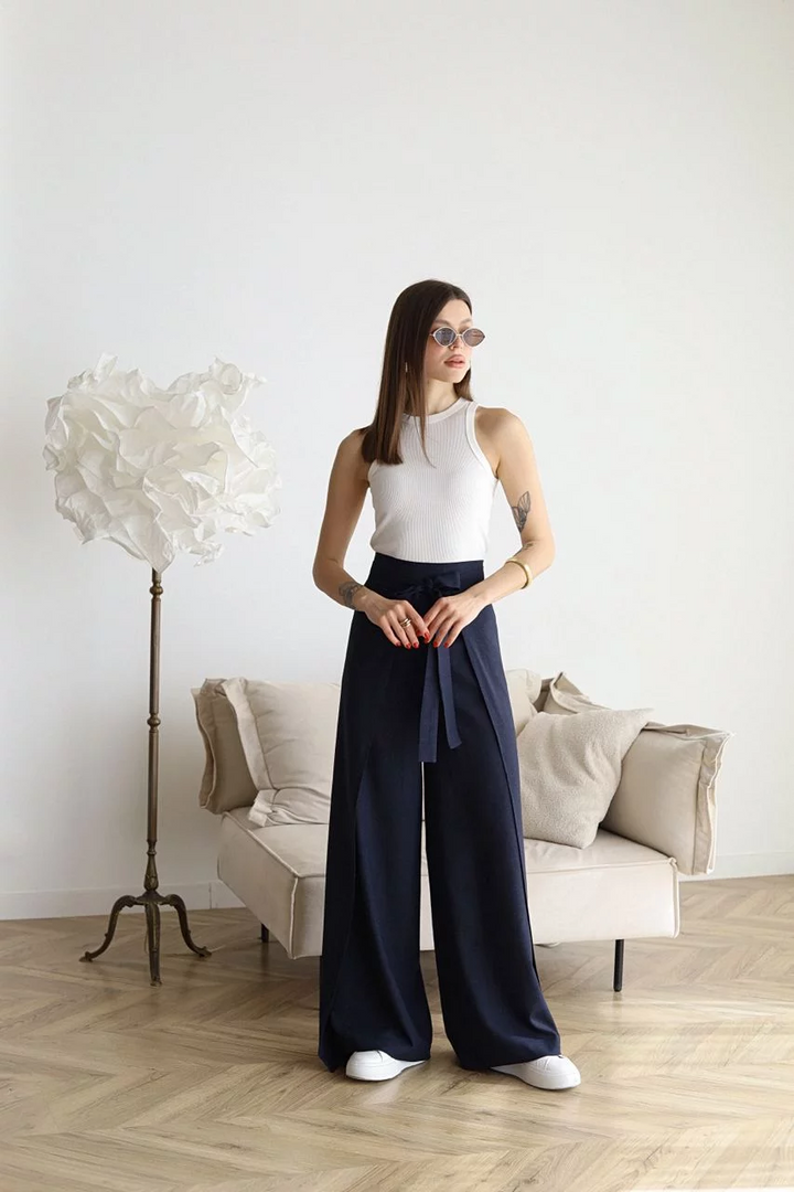 Talia | Women’s Wide-Leg Linen Pants