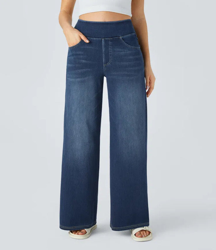Talia | Relaxed Fit Wide-Leg Jeans