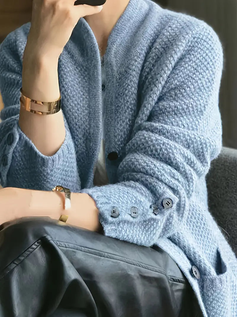 Talia | HONEY COZY KNITTED SWEATER JACKET