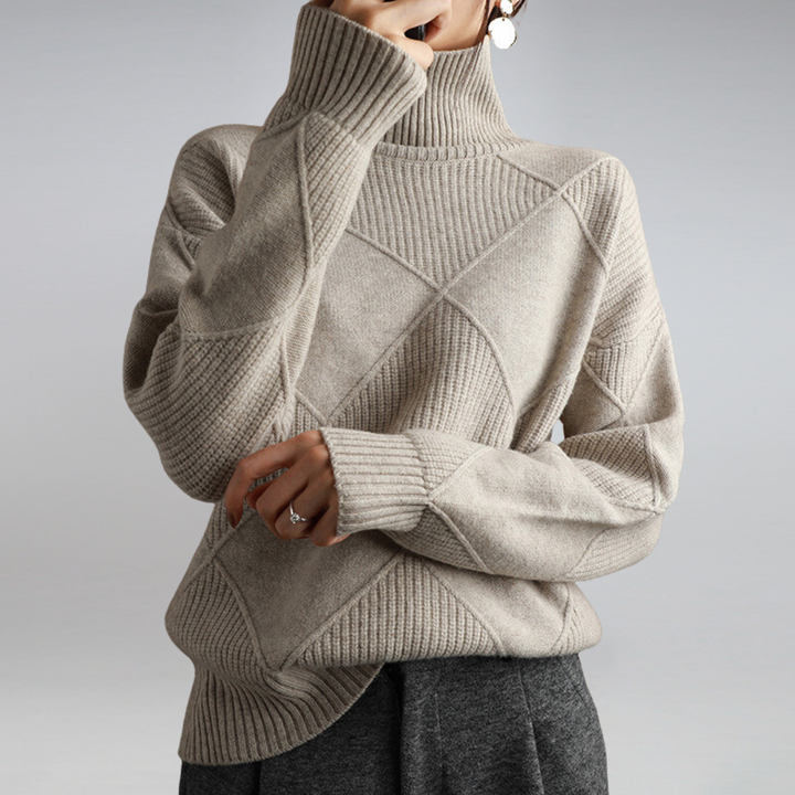 Talia | Luxe Textured Winter Sweater