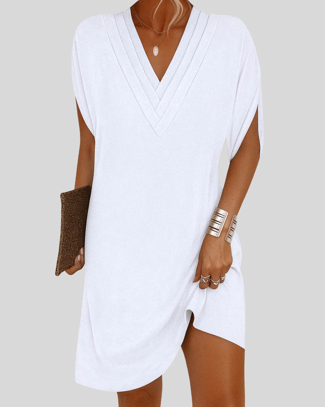 Talia | Comfortable Draped Everyday Dress