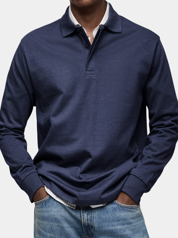 Talia | Luxury Polo with Long Sleeves
