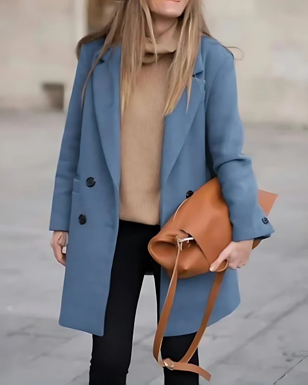 Talia | Mid-Length Autumn Tailored Coat