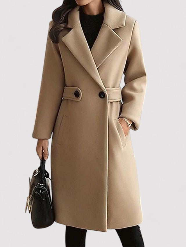 Talia | Belted Winter Wool Coat