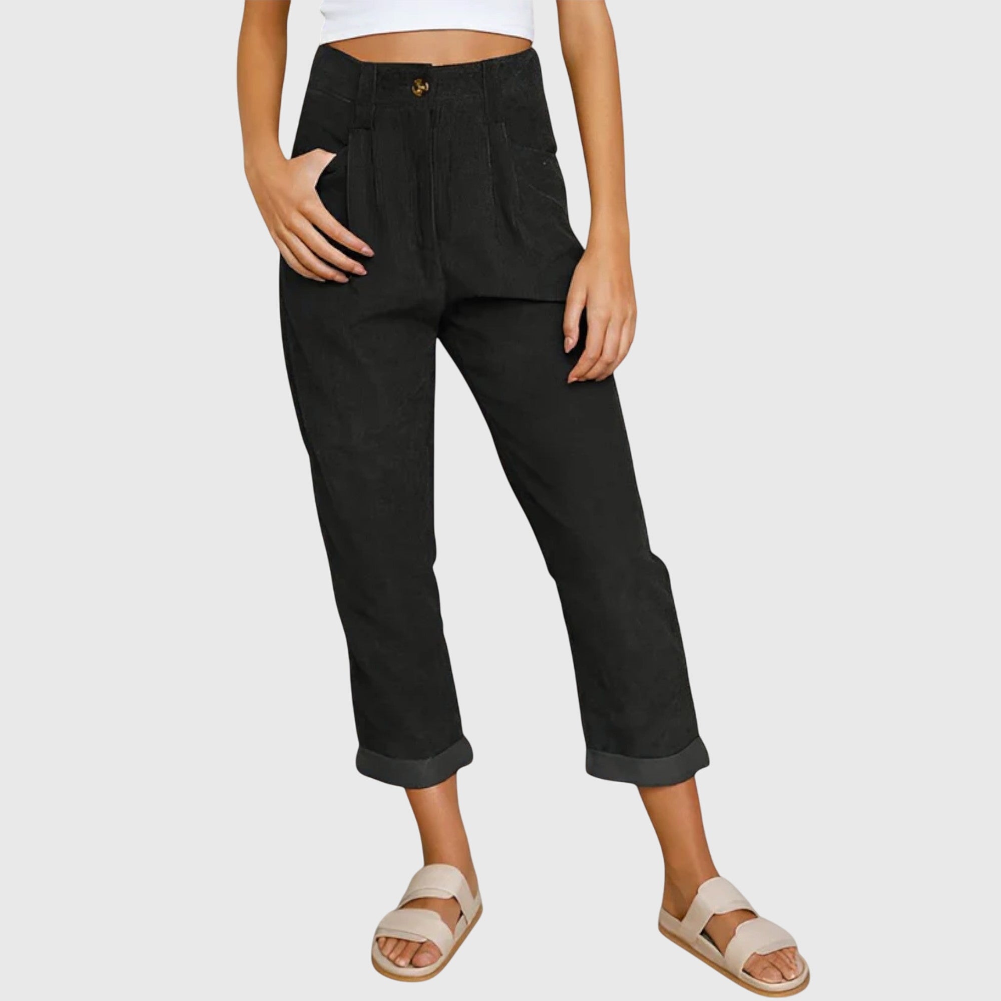 Talia | Modern Cord Pants